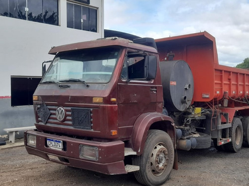 Vw 16200 Truck Caçamba Ano 98  Com Usina De Asfalto