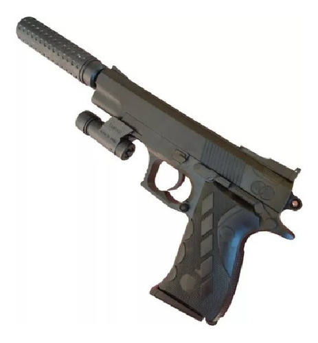 Pistola Airsoft Resorte Airsoft Laser Luz 2122a3 + 2000 Bali