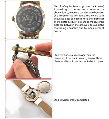 // Herramienta Para Abrir Relojes Herramienta Para Quitar