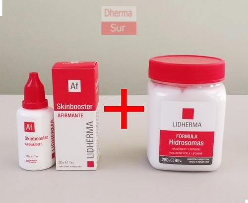 Kit Lidherma: Skinbooster Afirmante + Hidrosomas X 280 Crema