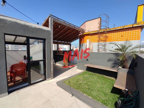 Imagem 24 de 26 de Apartamento Triplex Com 3 Dormitórios À Venda, 135 M² Por R$ 550.000 - Estuário - Santos/sp - Ap6279