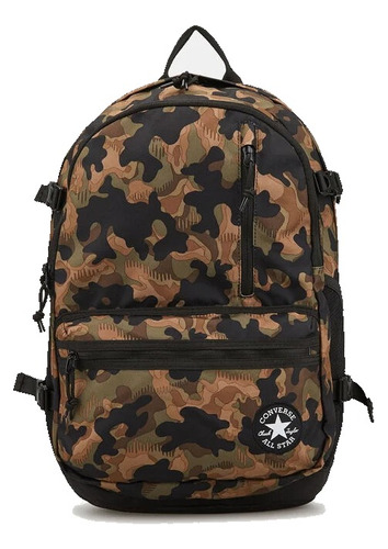 Mochila Converse Modelo Straight Edge Camuflado Importada