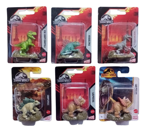 Dinosaurio Jurassic World Colección Micro Crías Original