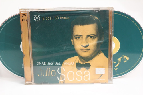 Cd Doble Julio Sosa Grandes Del Tango 30 Temas 2003