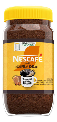 Nescafé Café Soluble Estilo Café De Olla Frasco 170g