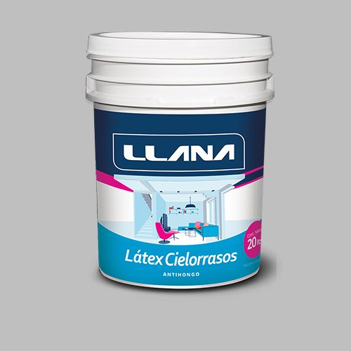 Latex Cielorrasos Llana 10 Lt Blanco
