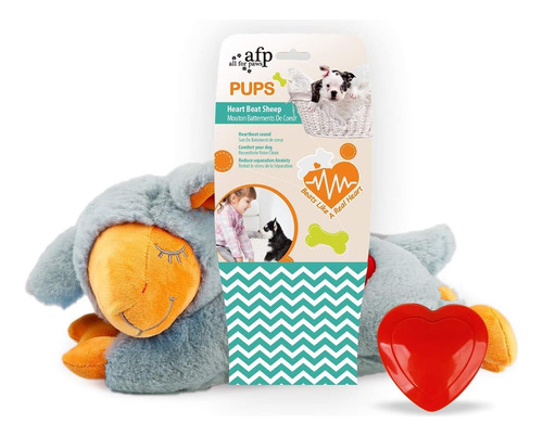 Juguete Para Perro All For Paws Heart Beat, Cachorro, Compañ