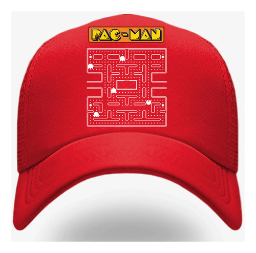 Gorra Trucker Pac Juegos Arcade Retro Man Q1