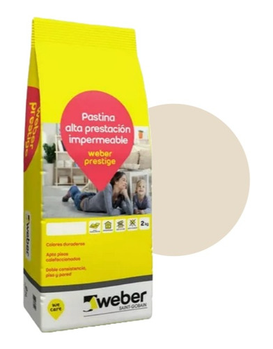 Weber Pastina Prestige Medano 2kg 92-1225 Impermeable 
