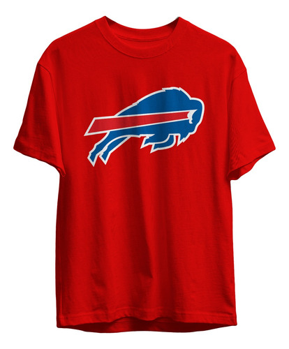 Remera Futbol Americano Nfl Buffalo Bills Color Roja