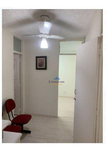 Imagem 3 de 22 de Sala Para Alugar, 45 M² Por R$ 3.650,00/mês - Boqueirão - Santos/sp - Sa0212