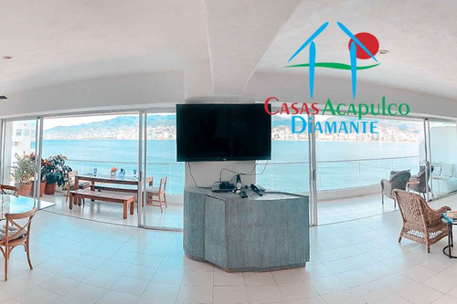 Imagen 3 de 14 de Cad Montemar 6. Terraza Con Vista A La Bahía De Acapulco
