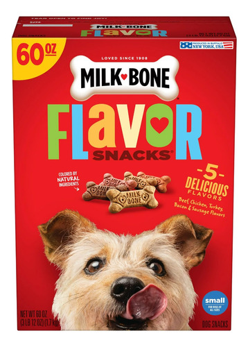 Snacks Para Mascota Milk Bone, Galletas Perro Raza Pequeña