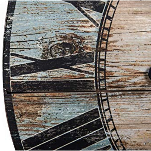Coop Creativo Antiquite De Paris Madera Reloj De Pared Ovala