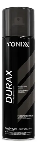 Durax Aerosol Pretinho ​Abrilhantador De Pneus 400ml Vonixx