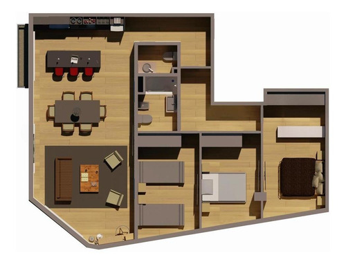 Imagen 2 de 25 de Departamento - Ciudadela