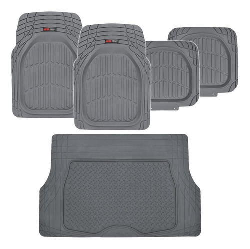 Motor Trend Flexxtough Mats De Piso De Goma De Servicio Y De