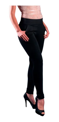 Pantalon Negro De Vestir Dama Estres