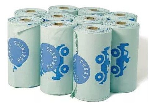 Bolsas Punky Toyota Biodegradables Caja De 10 Rollos 150 Bol