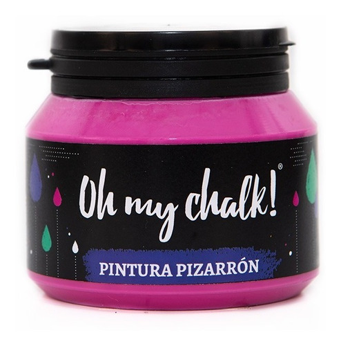 Pintura Pizarron Oh My Chalk! X 210 Cc. -todos Los Colores -