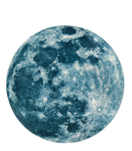 Imagem 3 de 7 de Passeio Noturno Lua 20 Cm Adesivo De Quarto Fluorecente