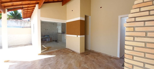 Imagem 17 de 25 de Casa Com Piscina, Área Gourmet Com Churrasqueira, No Bairro Bopiranga Em Itanhaém, Aceita Financiamento Bancário