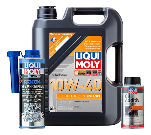 Kit 10w40 Leichtlauf Pro-line Oil Additiv Liqui Moly