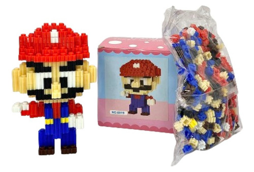 Juguetes Armar Super Mario Bros Bloques De Construcción