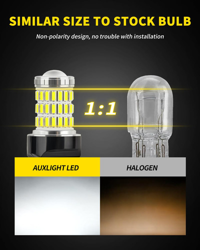 Bombillas Led Xenón Blanco 7440 7441 7443 7444 T20 W21w 60-s