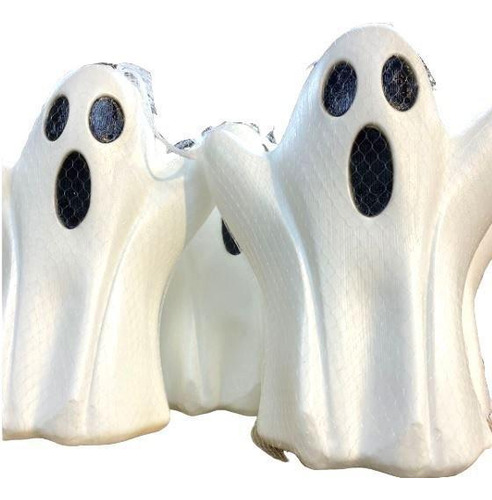 Fantasma Boo Para Decoração Halloween De Plástico 32cm
