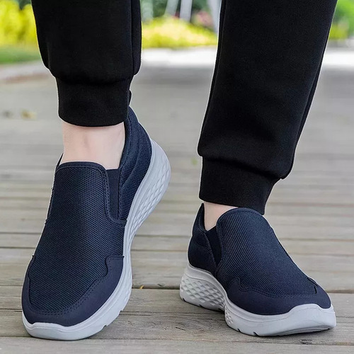 Zapatos Tenis Negros Mujer Y Hombres Pie Diabetico Cómodo