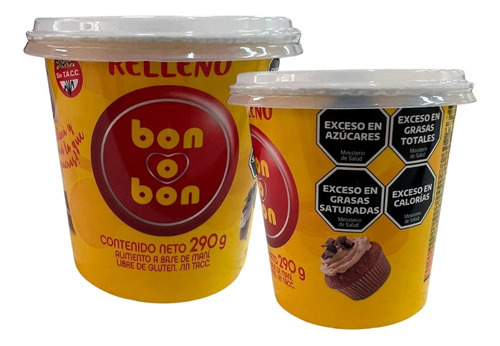 Pasta Relleno Untable Bon O Bon X 290 Grs