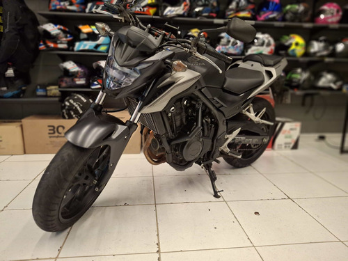 Honda C 500f Preta 2017 Super Nova, Revisada, Com Garantia