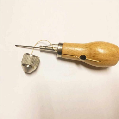 Profissional Stitcher Costura Awl Kit Ferramenta Linha De Ce