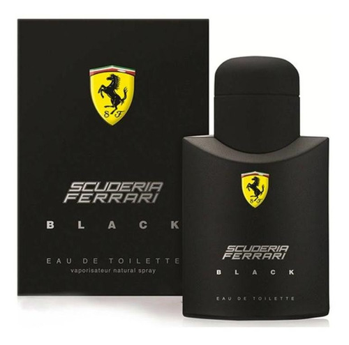 Perfume Masculino Ferrari Black Eau De Toilette 125ml