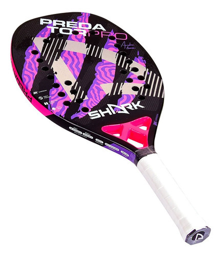 Tenis de playa Raquete Shark Predator 22mm 2023 André Baran