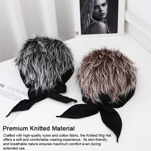 Divertido Gorro De Pelo Corto Para Hombre Y Mujer, Para Toda