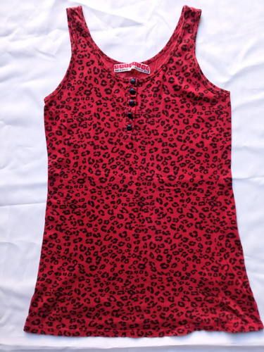 Musculosa Dama Animal Print Brasilena