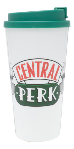 Copo Com Tampa Viagem 500ml Central Perk - Friends Original 