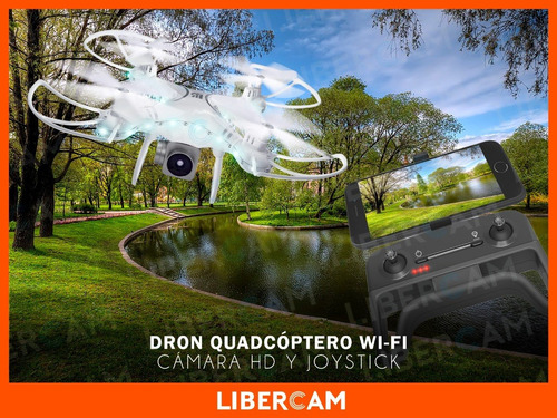 Drone Cuadricoptero Cámara Hd Transmite Vivo Pantalla Lcd