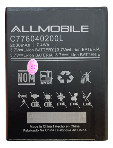 Pila Bateria Ion Litio C776040200l Para Blu Neo 5.0
