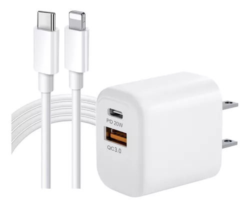 20W Cargador Rápido para iPhone 14, Quntis Cargador USB C Carga Rápida