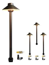 Comprar Coloer Luz Voltaje Laton Para Camino Exterior Acabado Bronce