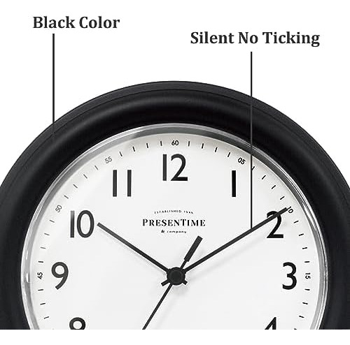 Presentime & Co 85 Modern Farmhouse Clock De Pared Sin De