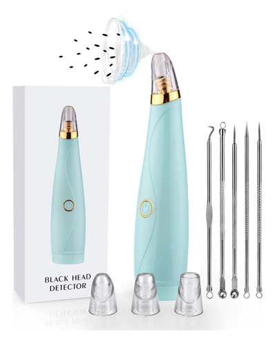 Kit De Eliminación De Puntos Negros Con Extractor De Vacío D