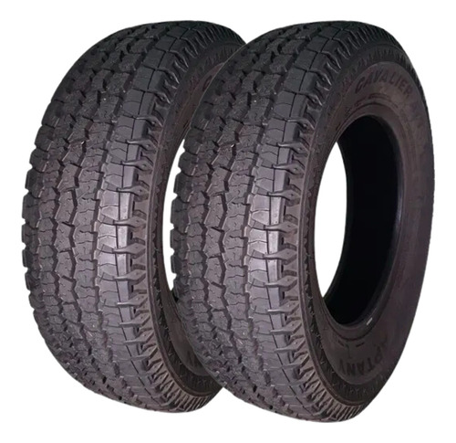 Kit 2 Pneu Chevrolet S10 265/70r17 Ru007 Tl 121/118s Aptany