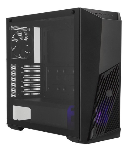 Gabinete Cooler Master Masterbox K501l Rgb, Vidrio Templado Color Negro