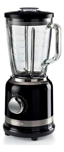 Liquidificador Ariete Moderna Copo De Vidro 1,5l Preto 127v