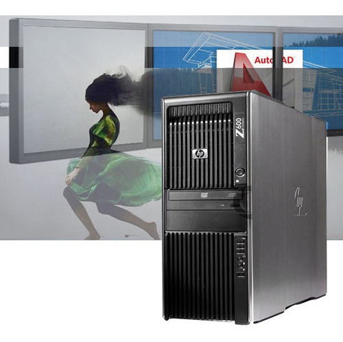 Workstation Hp Z600 Xeon E5630 4/8 Cores 16gb Ram Hd 1tb