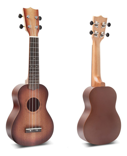 Ukelele De 21 Pulgadas Para Principiantes, Guitarra Soprano.